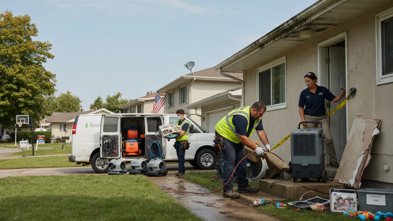 Water Damage Restoration in Rivesville, WV near me